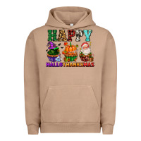 Pigment Burro happy hallothanksmas with cupcakes Urban Hoodie - AdoDesignShop