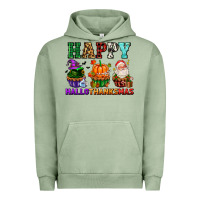 Pigment Oil Green happy hallothanksmas with cupcakes Urban Hoodie - AdoDesignShop