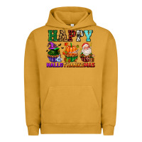 Pigment Peanut Butter happy hallothanksmas with cupcakes Urban Hoodie - AdoDesignShop