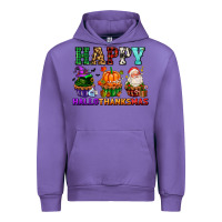 Tulip happy hallothanksmas with cupcakes Urban Hoodie - AdoDesignShop