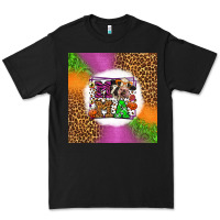 Black halloween cow mama Premium Tee - LillyAllenDesigns