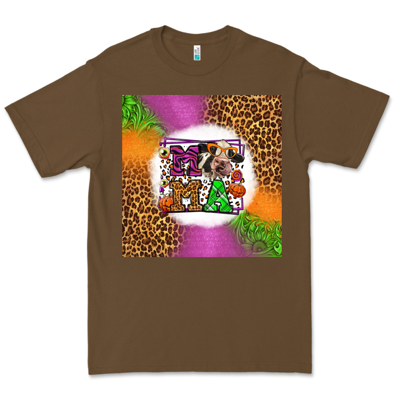 Halloween Cow Mama Premium Tee by LillyAllenDesigns | Teevron