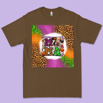 Halloween Cow Mama Premium Tee Designed By Lillyallendesigns