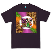 Plum halloween cow mama Premium Tee - LillyAllenDesigns