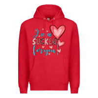 Red i'm a sucker for you Premium Hoodie - JahusDesignShop