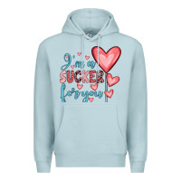 Blue Mist i'm a sucker for you Premium Hoodie - JahusDesignShop
