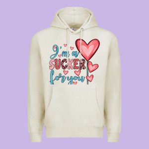 I'm A Sucker For You Premium Hoodie Designed By Jahusdesignshop