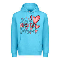 Ocean Blue i'm a sucker for you Premium Hoodie - JahusDesignShop