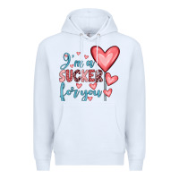 White i'm a sucker for you Premium Hoodie - JahusDesignShop