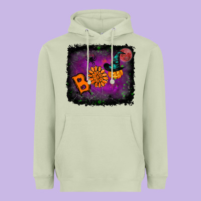 Heavyweight Hoodie Boo Halloween