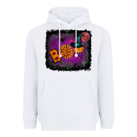 White Boo Halloween Heavyweight Hoodie - RanaPortraitStore