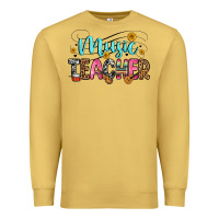 Antique Gold music teacher Premium Sweatshirt - Zillion Design Studio