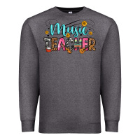 Charcoal Heather music teacher Premium Sweatshirt - Zillion Design Studio