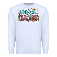 White music teacher Premium Sweatshirt - Zillion Design Studio