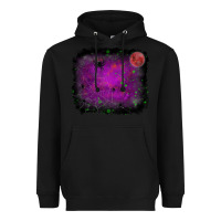Black Halloween background Heavyweight Hoodie - RanaPortraitStore