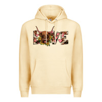 Pina Colada highland cow love Premium Hoodie - JahusDesignShop
