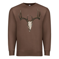 Chestnut deer skull Premium Sweatshirt - RanaPortraitStore
