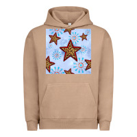 Pigment Burro 4th of july leopard star seamless pattern Urban Hoodie - BundleAndBundleShop