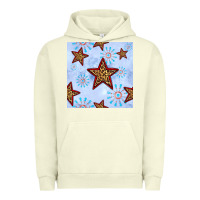 Pigment Pistachio 4th of july leopard star seamless pattern Urban Hoodie - BundleAndBundleShop