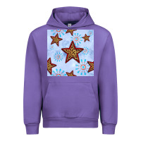 Tulip 4th of july leopard star seamless pattern Urban Hoodie - BundleAndBundleShop