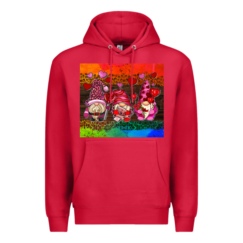 Valentines Day Gnome Premium Hoodie by AdoDesignShop | Teevron