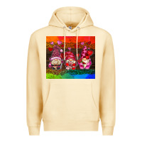 Pina Colada valentines day gnome Premium Hoodie - AdoDesignShop