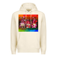 Tofu valentines day gnome Premium Hoodie - AdoDesignShop