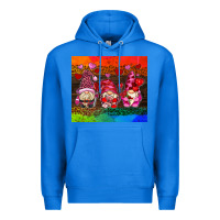 True Royal valentines day gnome Premium Hoodie - AdoDesignShop