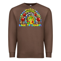 Chestnut hello back to school rainbow Premium Sweatshirt - texasbilliewilder
