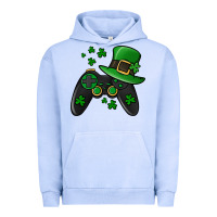 Pigment Grape Ice St Patricks Day Gamer Urban Hoodie - Jasminsmagicworld
