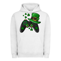 Pigment Lunar Rock St Patricks Day Gamer Urban Hoodie - Jasminsmagicworld