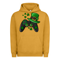 Pigment Peanut Butter St Patricks Day Gamer Urban Hoodie - Jasminsmagicworld