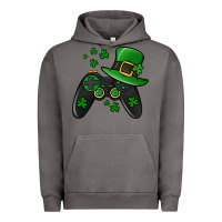 Pigment Tornado St Patricks Day Gamer Urban Hoodie - Jasminsmagicworld
