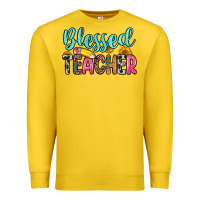 Lemon blessed teacher Premium Sweatshirt - Zillion Design Studio