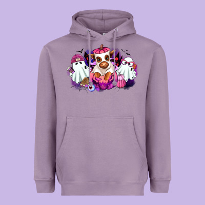 Heavyweight Hoodie Halloween ghost Heifer