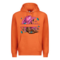 Pink Cowgirl Hat And Roses Premium Hoodie | Teevron
