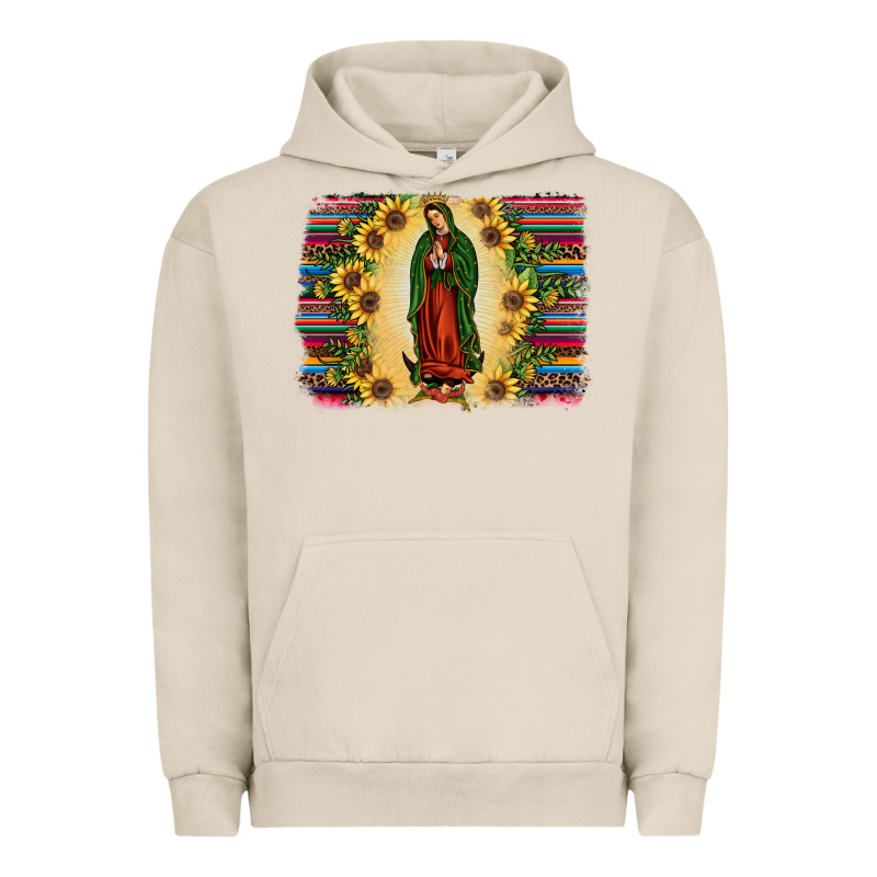 Serape Our Lady Of Guadalupe2 Urban Hoodie by JahusDesignShop | Teevron