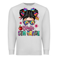 Dove Grey hello fifth grade Premium Sweatshirt - texasbilliewilder
