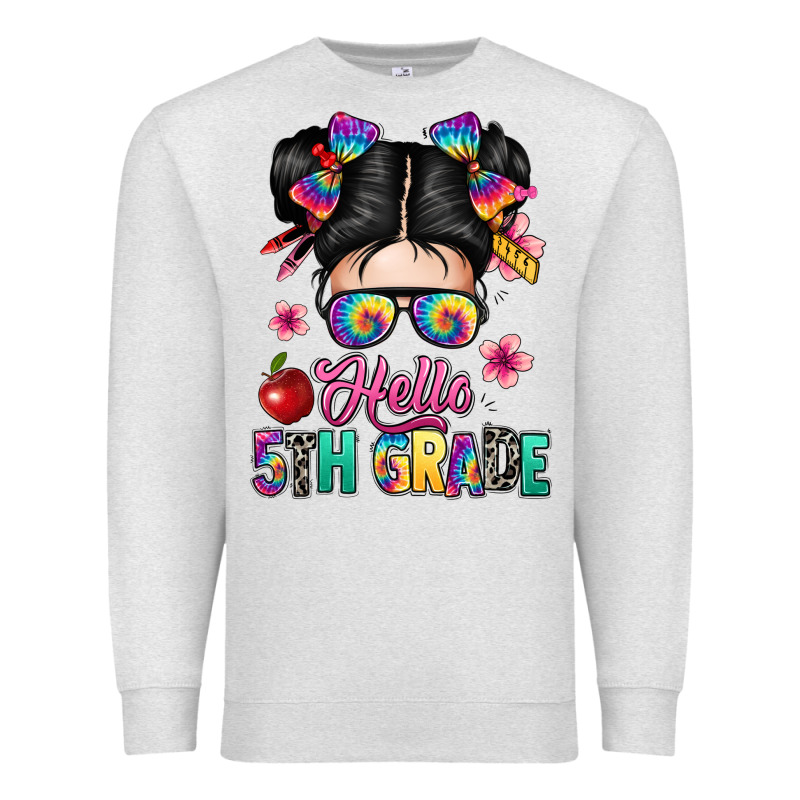 Hello Fifth Grade Premium Sweatshirt by texasbilliewilder | Teevron
