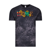 Cloud Black western home wind wheel Vintage Tee - Artiststas