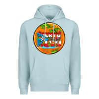 Blue Mist puerto rico coasters Premium Hoodie - AdoDesignShop