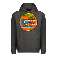 Charcoal Heather puerto rico coasters Premium Hoodie - AdoDesignShop