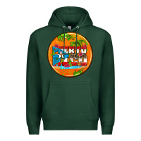 Sports Green puerto rico coasters Premium Hoodie - AdoDesignShop