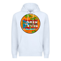 White puerto rico coasters Premium Hoodie - AdoDesignShop