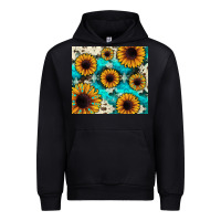 Black gemstone sunflower Urban Hoodie - JahusDesignShop