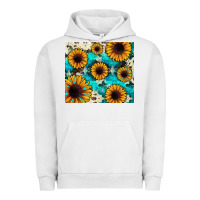 Pigment Lunar Rock gemstone sunflower Urban Hoodie - JahusDesignShop