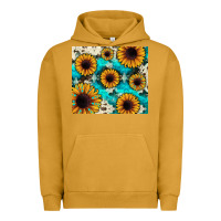 Pigment Peanut Butter gemstone sunflower Urban Hoodie - JahusDesignShop
