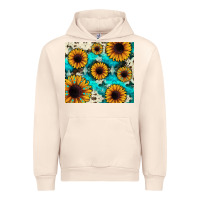 Sandshell gemstone sunflower Urban Hoodie - JahusDesignShop