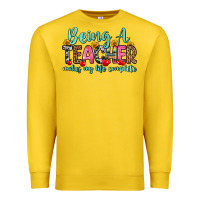 Lemon being a teacher makes my life complete Premium Sweatshirt - Zillion Design Studio