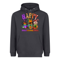 Smoke Happy Hallothanksmas coffee cups Heavyweight Hoodie - RanaPortraitStore
